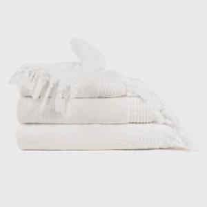 Toalla flecos lisa 550gr