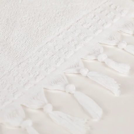 Toalla flecos lisa 550gr