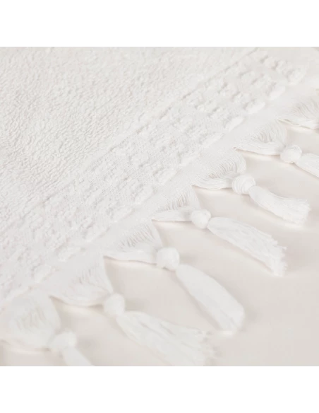 Toalla flecos lisa 550gr