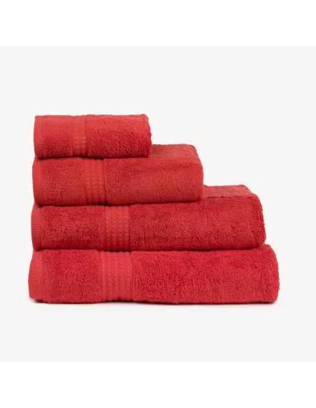 Toalla de baño 700gr rojo