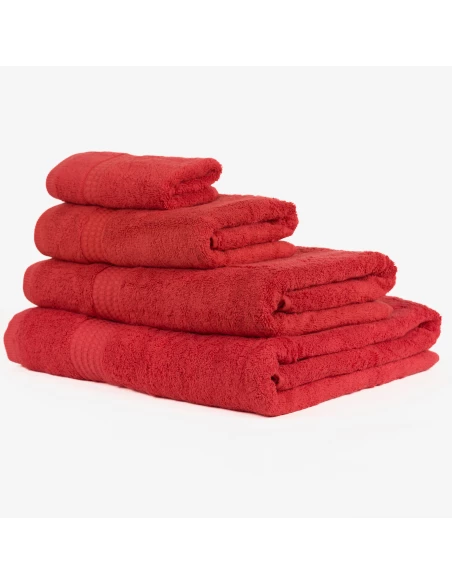 Toalla de baño 700gr rojo