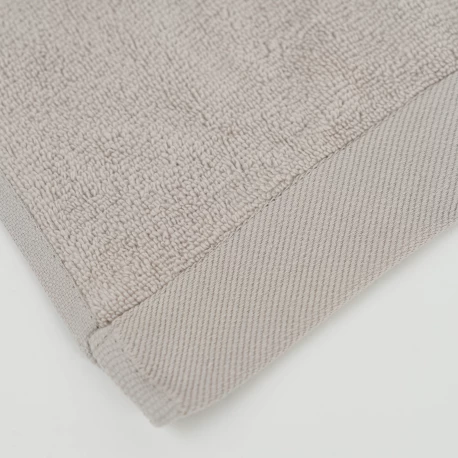 Toalla de Baño 400gr Doble Rizo gris perla