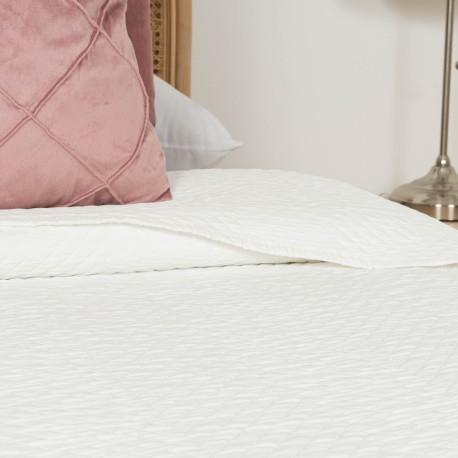 Colcha doble tela jacquard Hungria