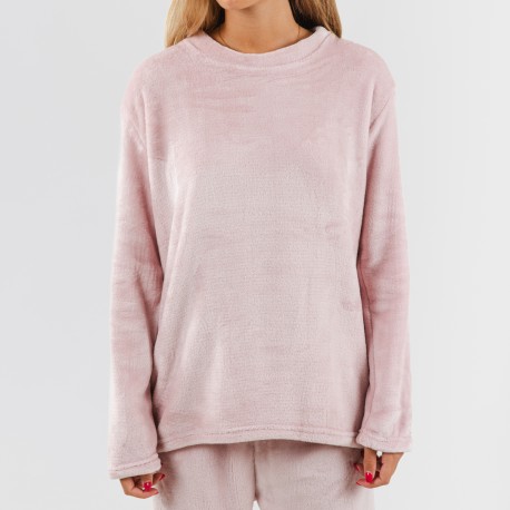 Pijama terciopelo liso