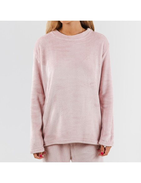 Pijama terciopelo liso