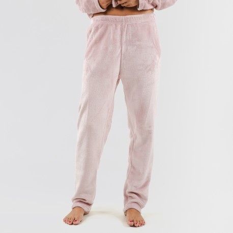 Pijama terciopelo liso