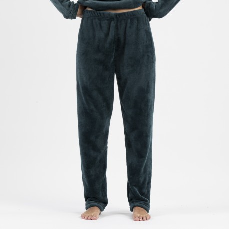 Pijama terciopelo liso