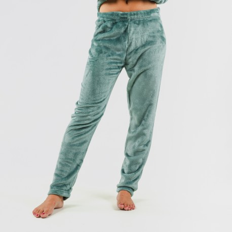 Pijama terciopelo liso