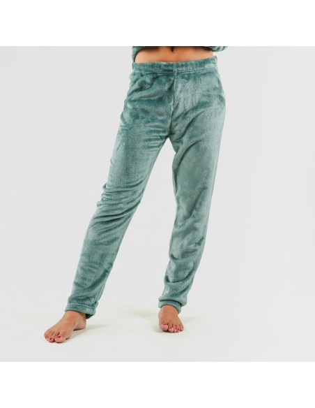 Pijama terciopelo liso