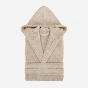 Albornoz liso topo 450gr Niños