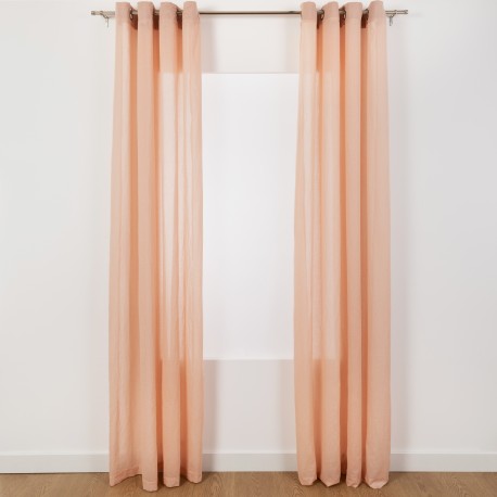 Cortina visillo algodón