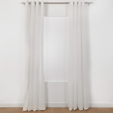 Cortina visillo algodón