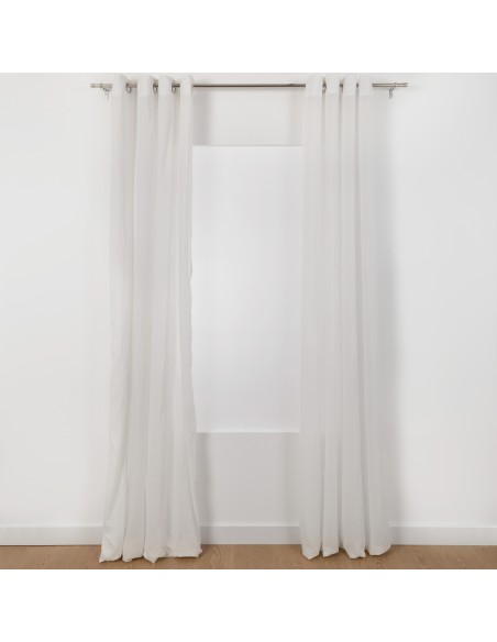 Cortina visillo algodón