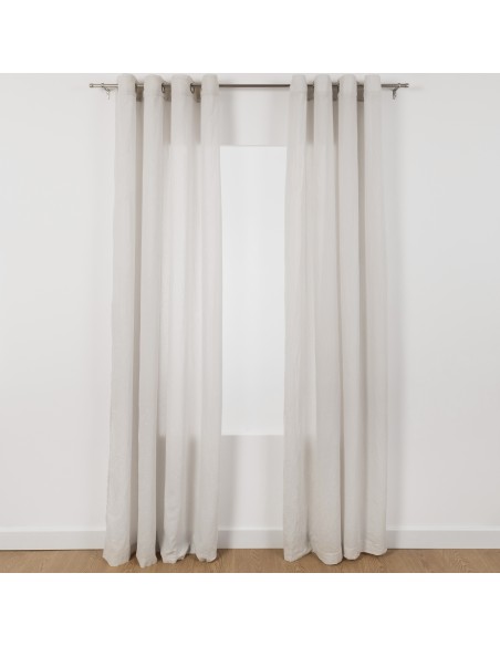 Cortina visillo algodón