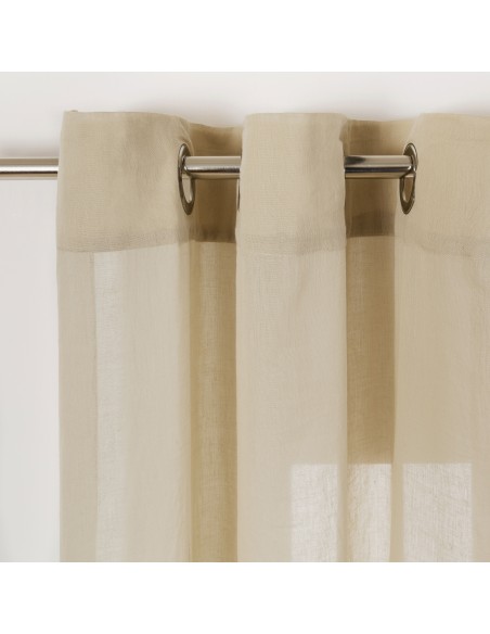 Cortina visillo algodón