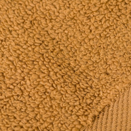 Toalla de baño 400gr Doble rizo ocre