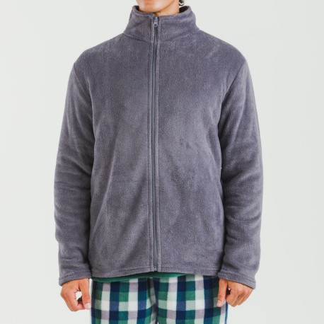 Sudadera coral hombre lisa