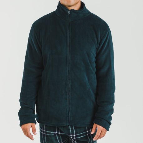 Sudadera coral hombre lisa