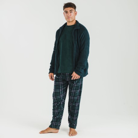 Sudadera coral hombre lisa