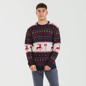 Jersey hombre Kiriko azul marino