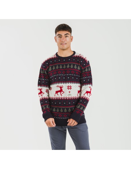 Jersey hombre Kiriko azul marino