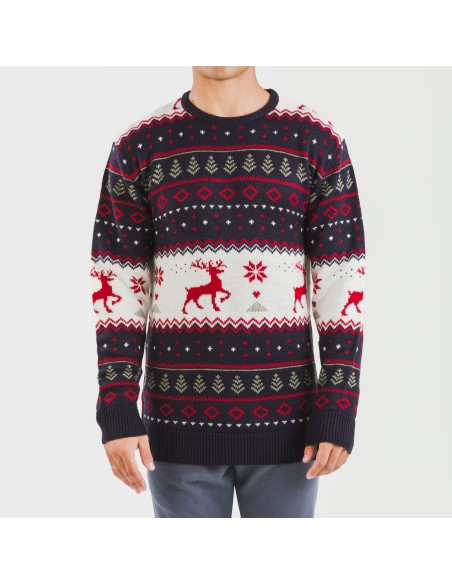 Jersey hombre Kiriko azul marino