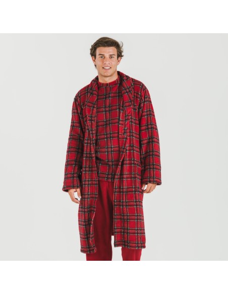 Bata coral hombre Nicolas rojo