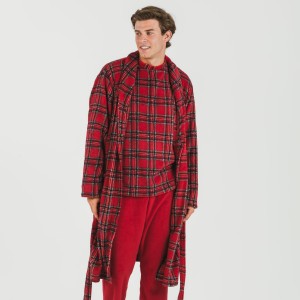 Bata coral hombre Nicolas rojo 2