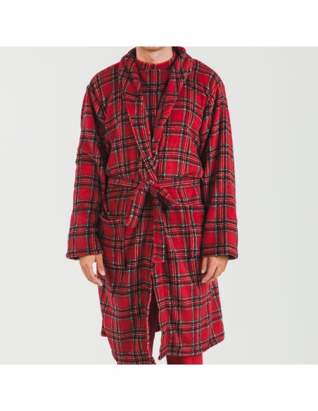 Bata coral hombre Nicolas rojo