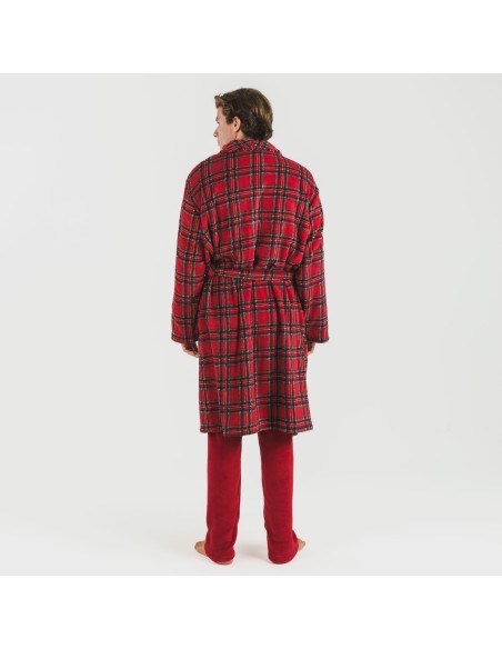 Bata coral hombre Nicolas rojo