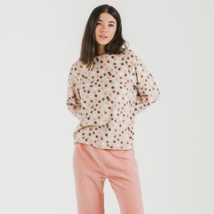 Pijama coral Janice melocotón