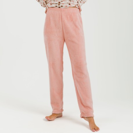 Pijama coral Janice melocotón