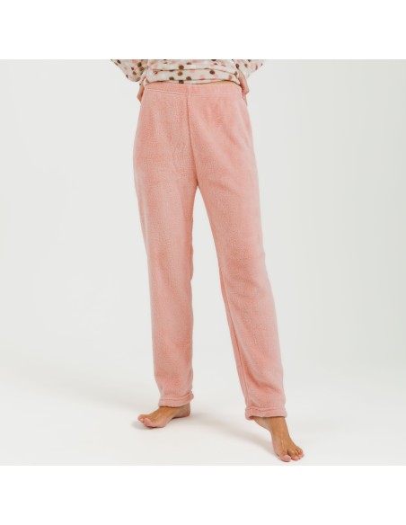 Pijama coral Janice melocotón