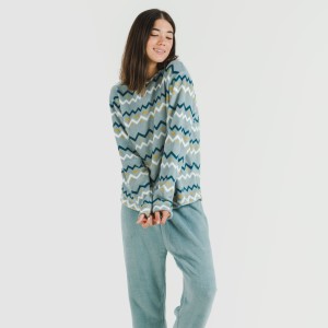 Pijama coral Beraun agua marina 2