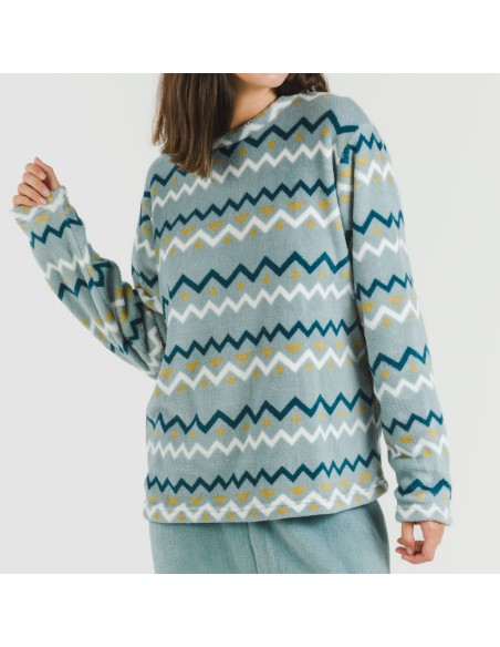 Pijama coral Beraun agua marina