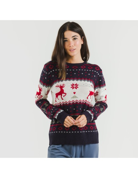 Jersey mujer Kiriko azul marino