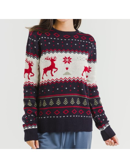 Jersey mujer Kiriko azul marino