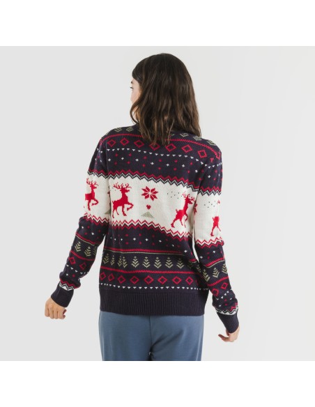 Jersey mujer Kiriko azul marino