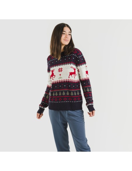 Jersey mujer Kiriko azul marino