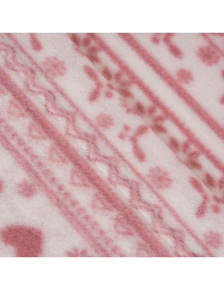 Juego de sábanas pirineo Candy malva