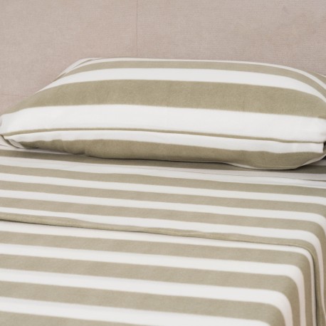 Juego de sábanas pirineo Raya Vinia verde