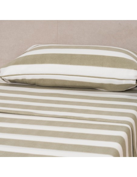 Juego de sábanas pirineo Raya Vinia verde