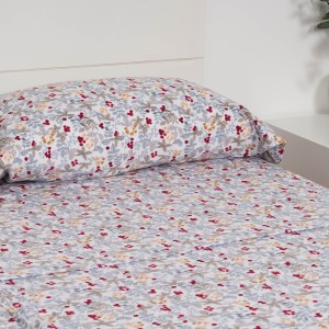 Juego de sábanas franela Viena indigo