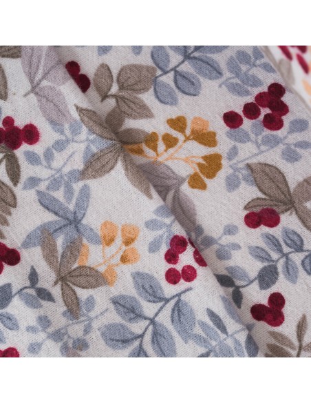 Juego de sábanas franela Viena indigo