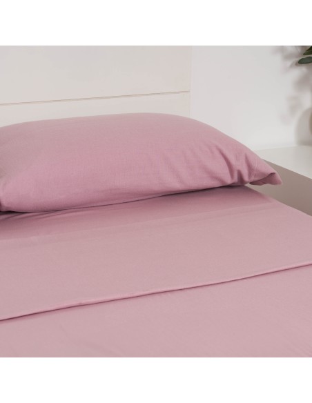 Juego de sábanas franela lisa