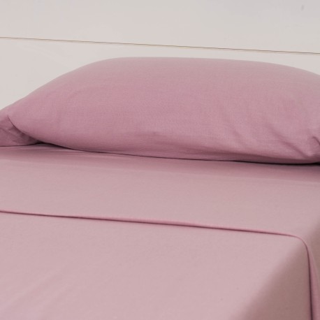 Juego de sábanas franela lisa