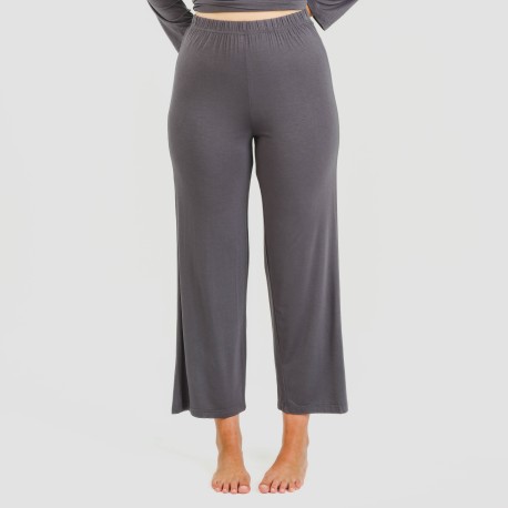 Pijama largo viscosa mujer liso
