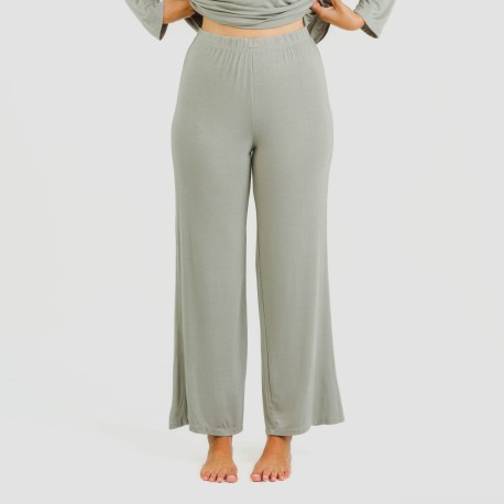 Pijama largo viscosa mujer liso