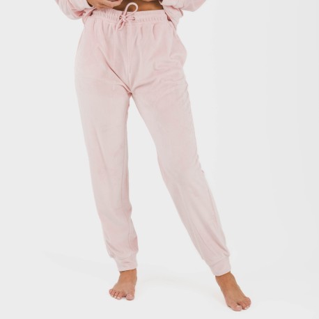 Pijama largo Velvet liso