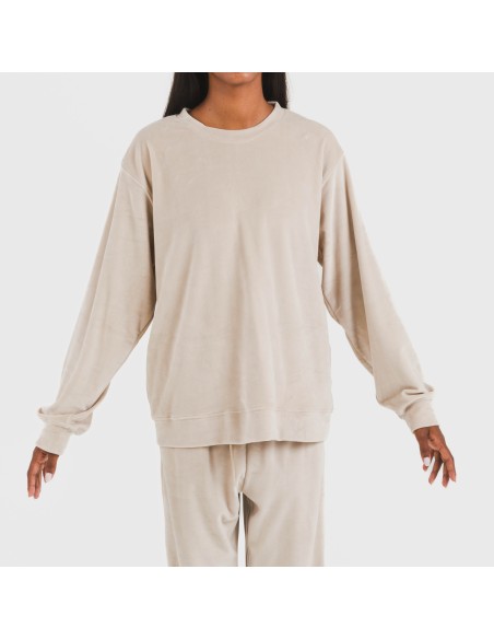 Pijama largo Velvet liso